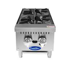 Atosa ACHP-2-LP 12 inch 2 Burner Propane Gas Hot Plate